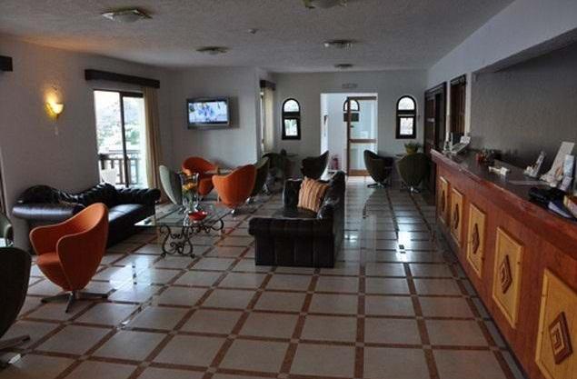 Ilidi Rock Apartments Tílos Restaurante foto